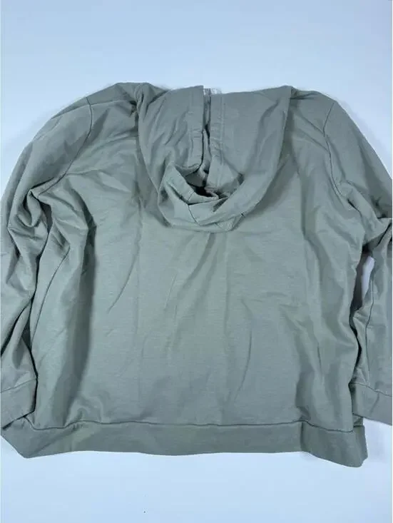 Eddie Bauer Olive Green Zip-Up Hoodie Sweatshirt XXL - Picture 7 of 7